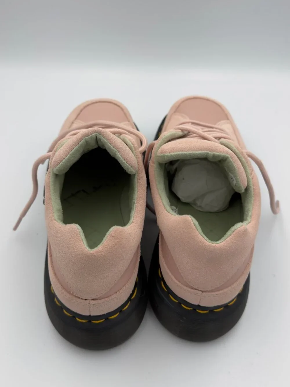 Dr. Martens Buzz 5-Eye Powder Pink Platform Shoes